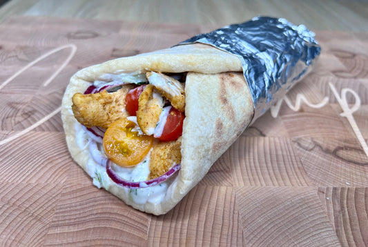 Házi gyros pitában, friss tzatzikivel 🥙