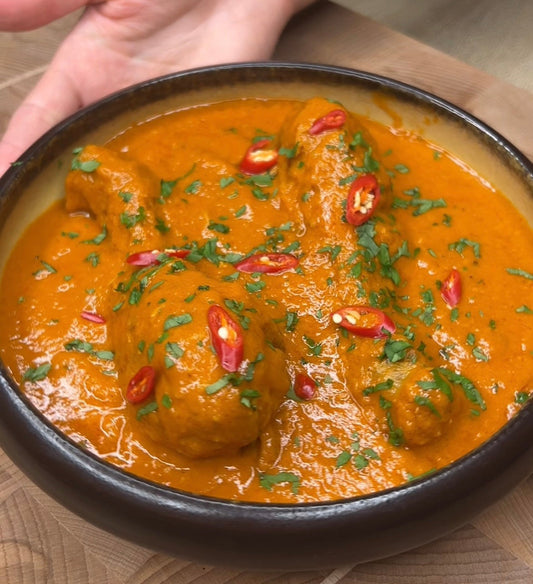 Krémes csirkecomb curry 🍛