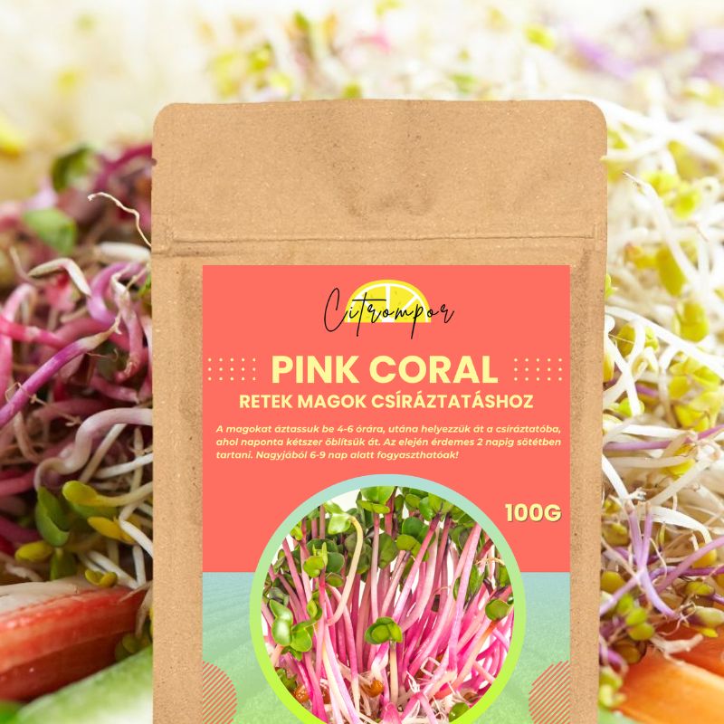 Pink Coral Retek Csíramagok XXL 100g