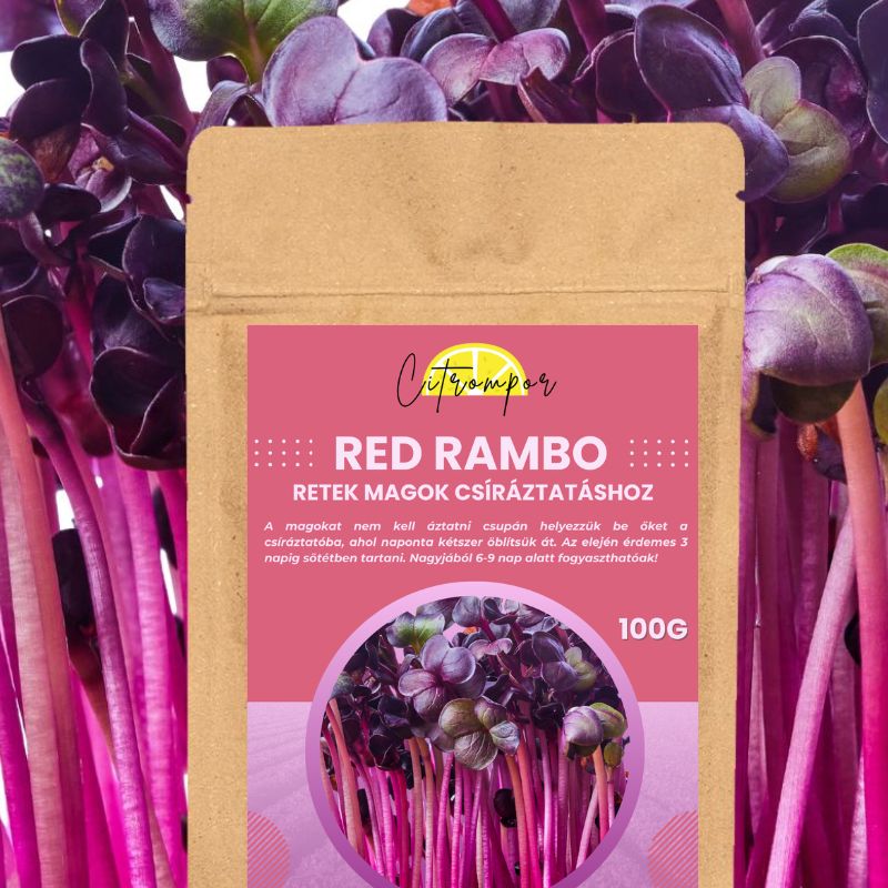 Red Rambo Retek Csíramagok XXL 100g