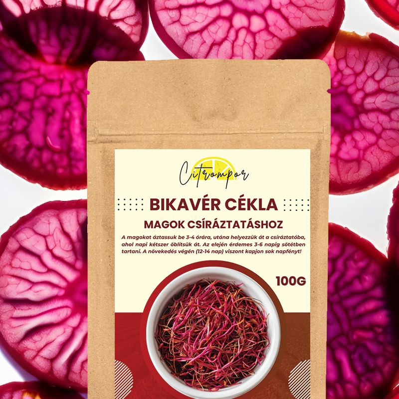 Bikavér Cékla Csíramagok XXL 100g