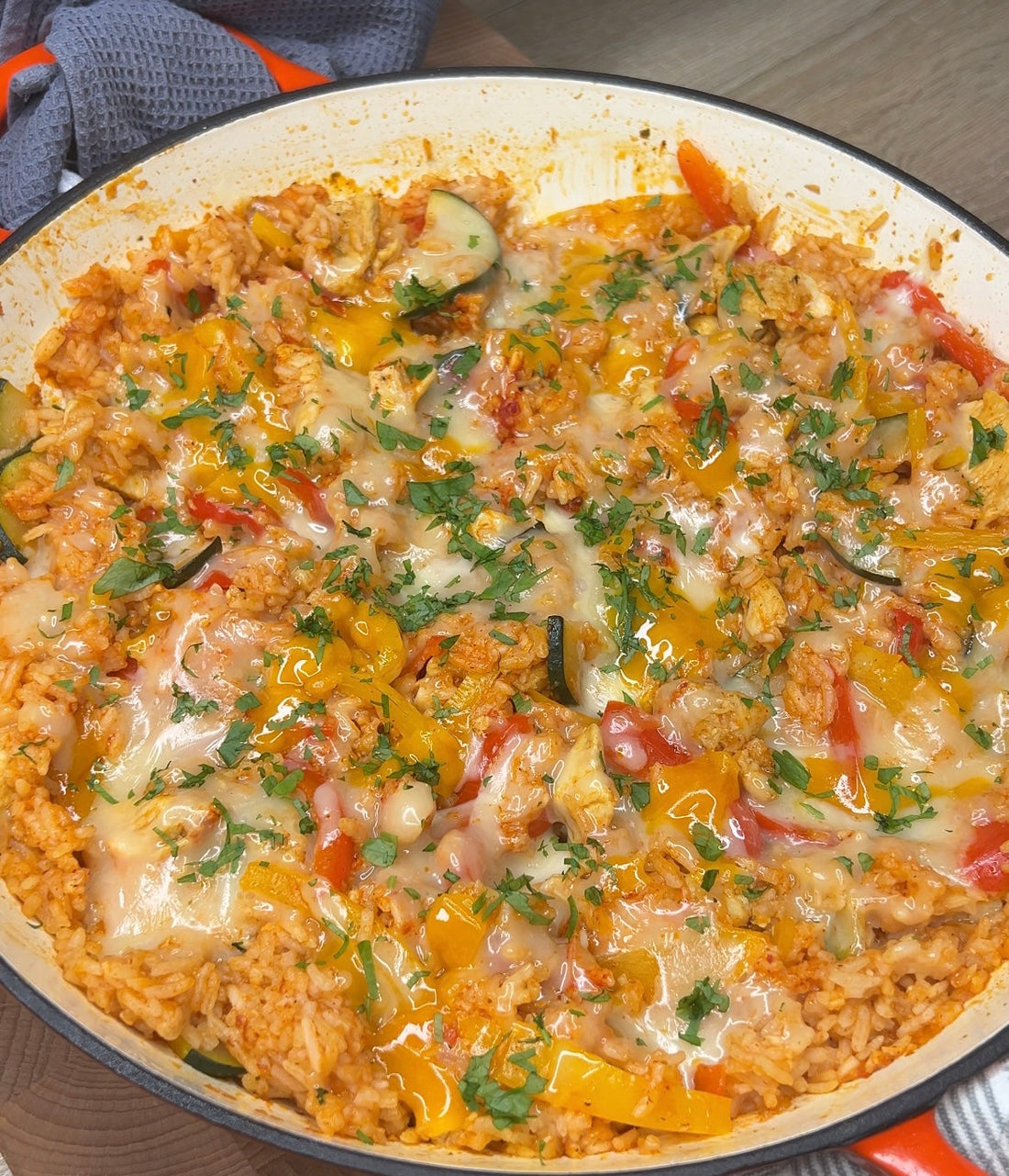 Tex-Mex rizses hús🌶️🧀