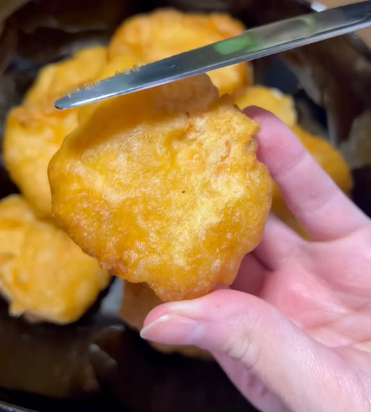 Ropogós, fűszeres csirke­nuggets házilag 😍