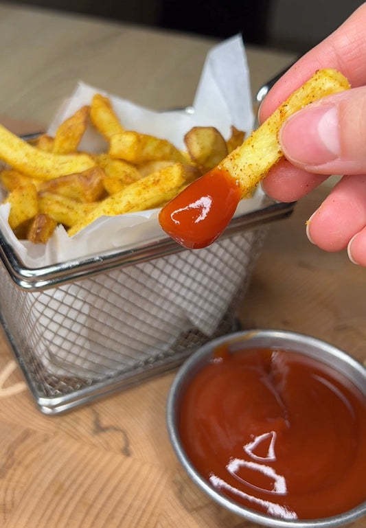 Ropogós hasábburgonya air fryerben 🍟