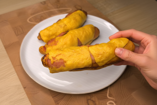 Angol kifli házilag 🥓🧀