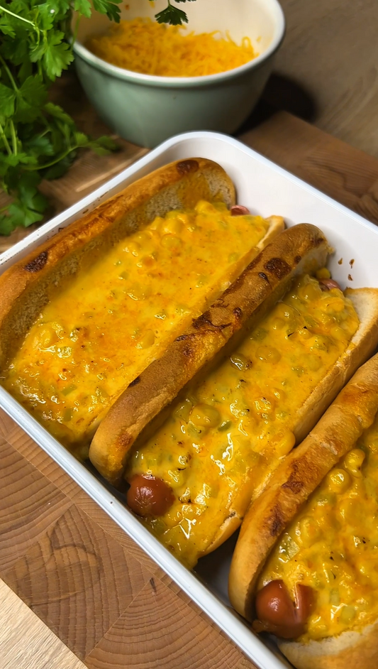 Csípős sajtos hot dog 🌭