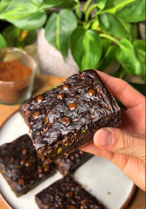 Cukkinis brownie 🍫