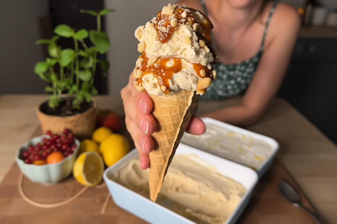 Karamellás fagyi 🍨
