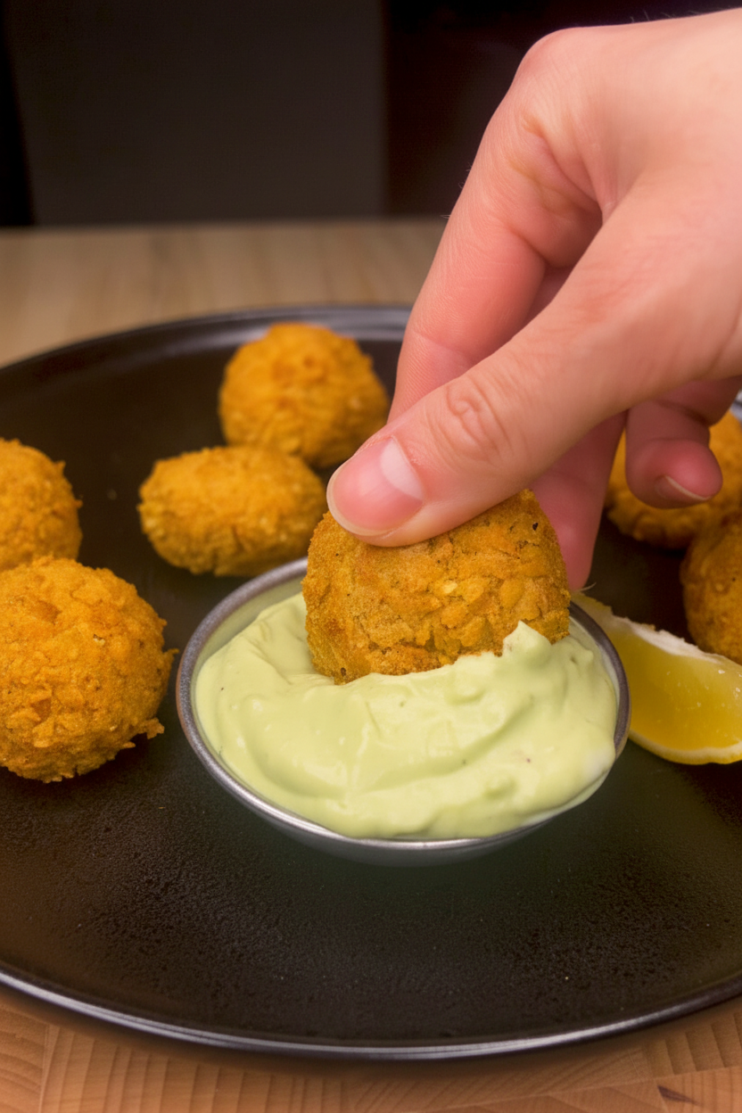 Vöröslencsés falafel 🧆