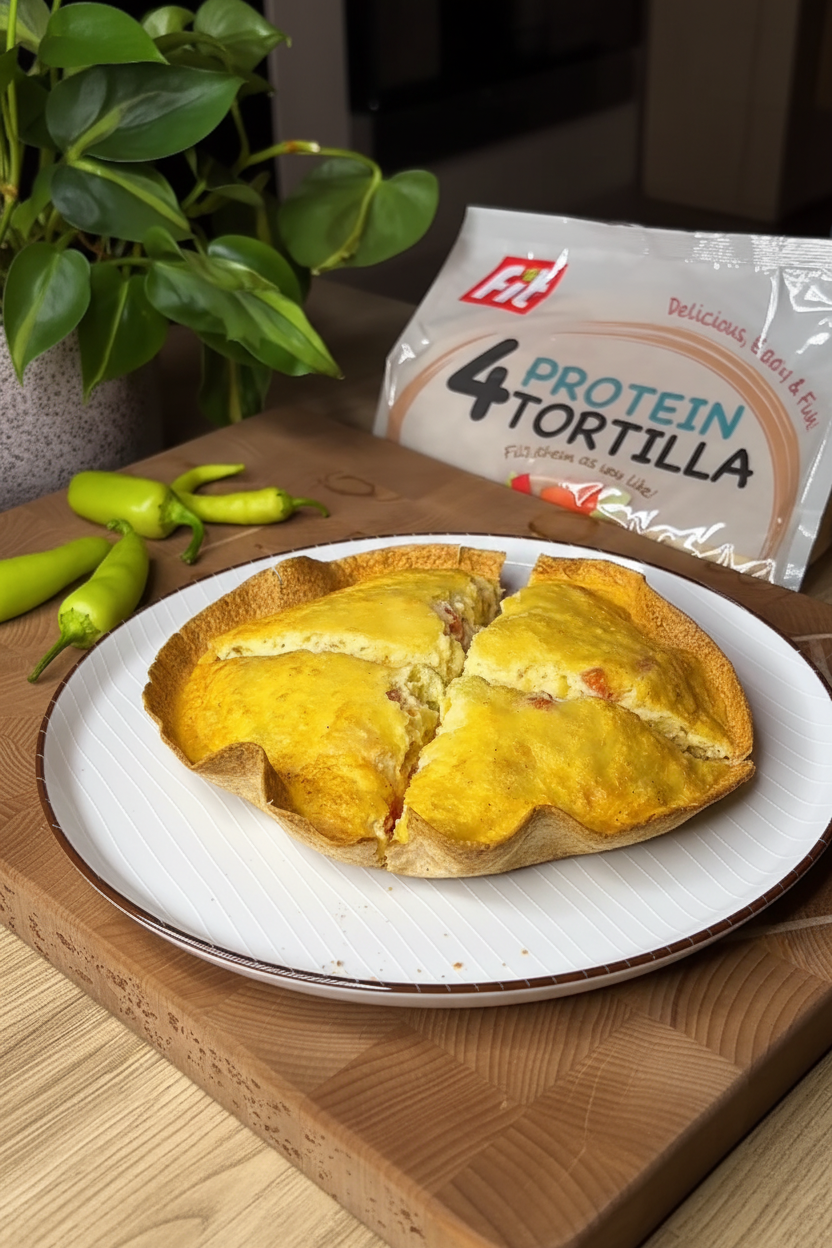 🌯 Air fryerben sült tortillás omlett