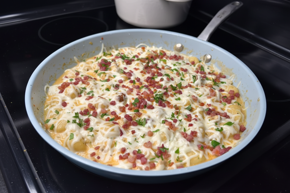 Krémes csirkés gnocchi