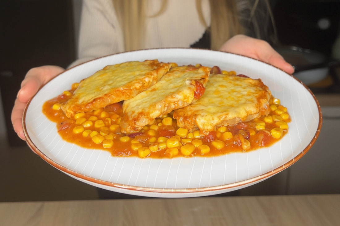 Szaftos karaj kukoricás–babos szósszal 🥘