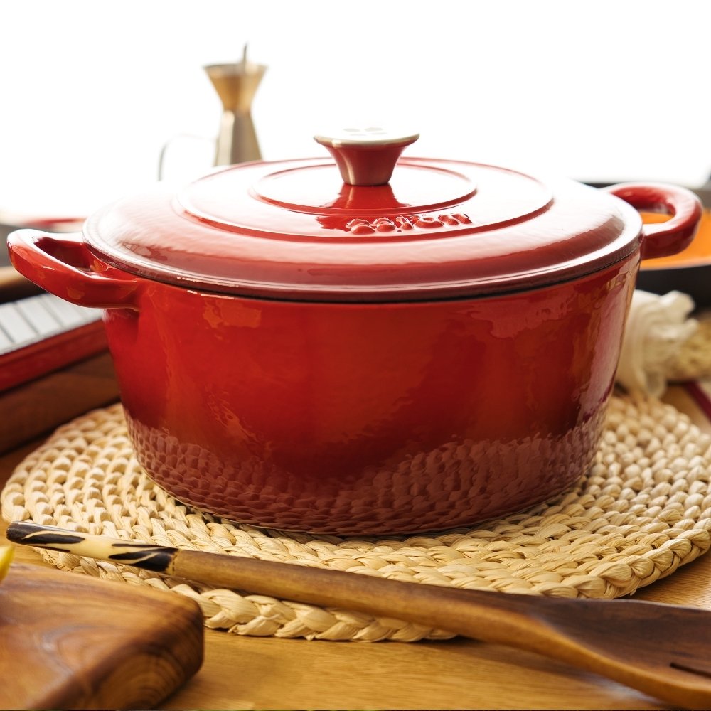 Lätt Home Öntöttvas Edények 4.8L